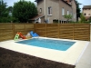 Piscine avec terrasse