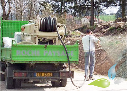 Hydroseeding paysagiste engazonnement hydraulique