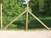 Fourniture et pose de clôtures dans un parc - Haute Loire